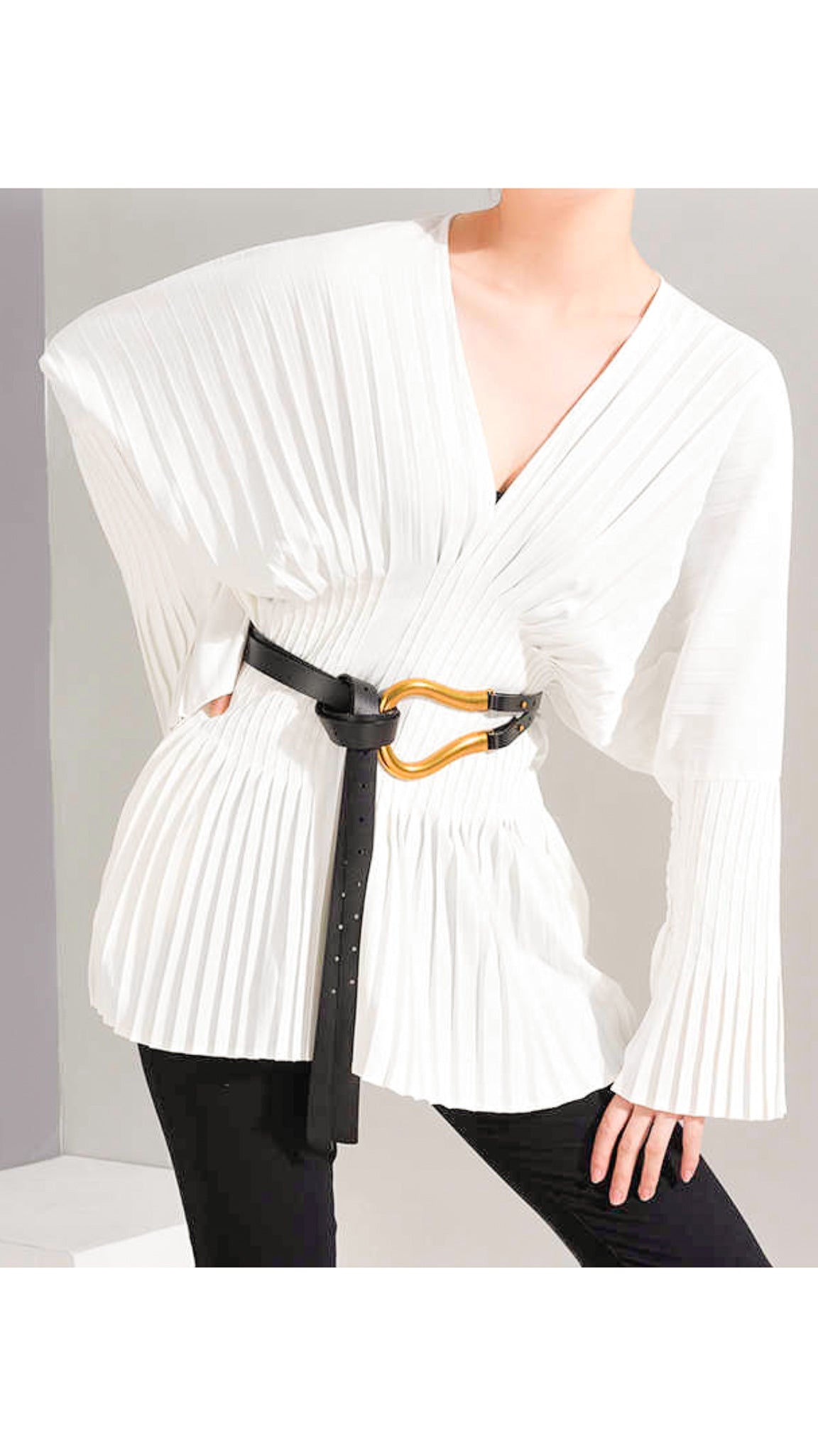 Mia Pleated Dress