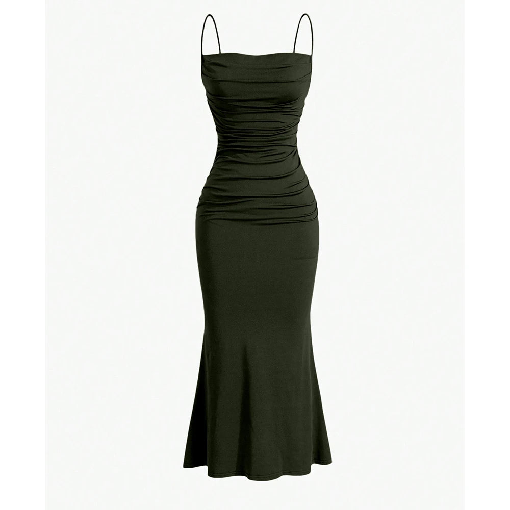 SEXY SLIM FIT EVENING MAXI DRESS