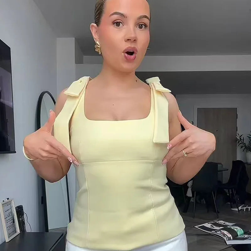 BUTTERFLY BOW SUMMER TOP