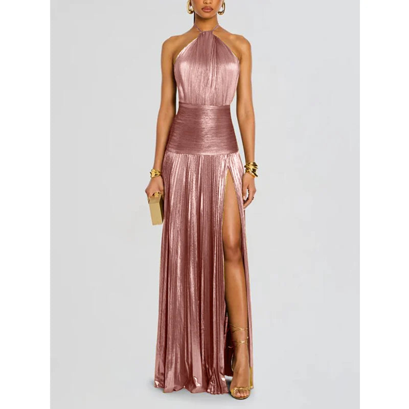 SEXY LONG CORSET DRESS