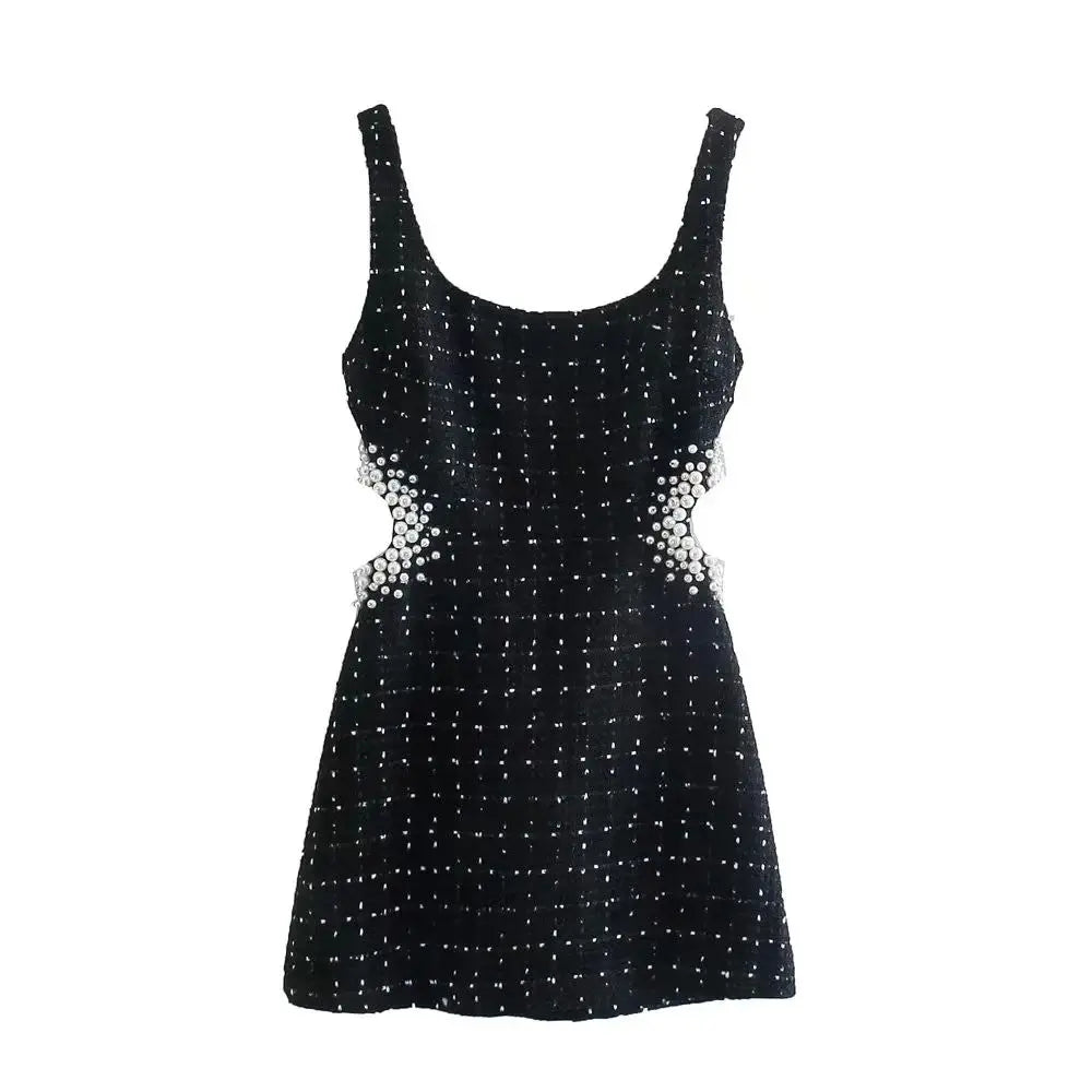 CUT-OUT MIDI DRESS