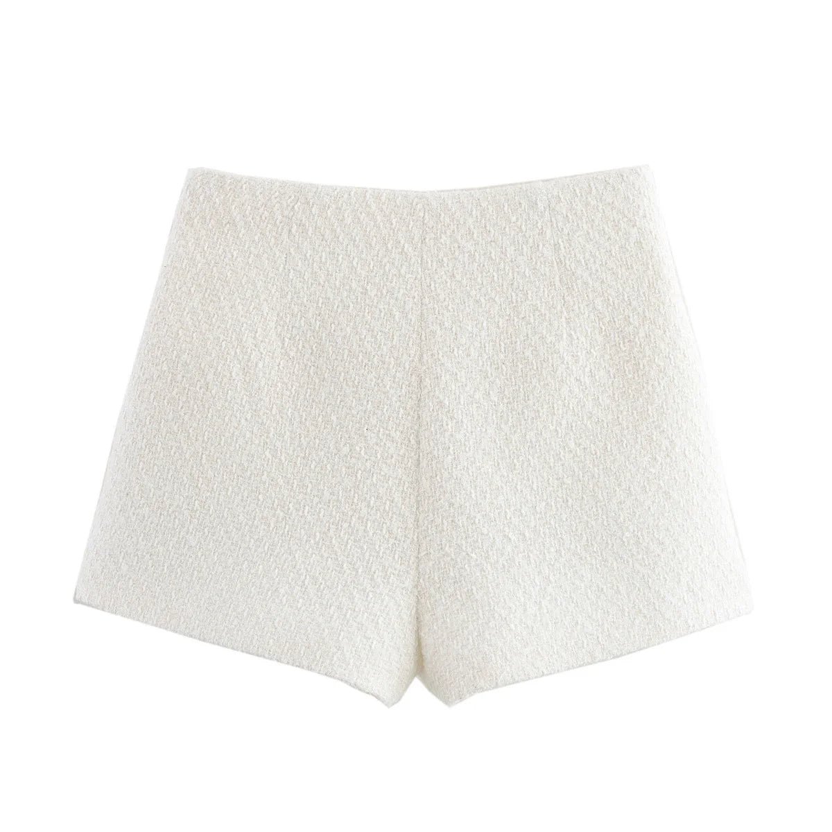 ZIPPED JACQUARD SKORT