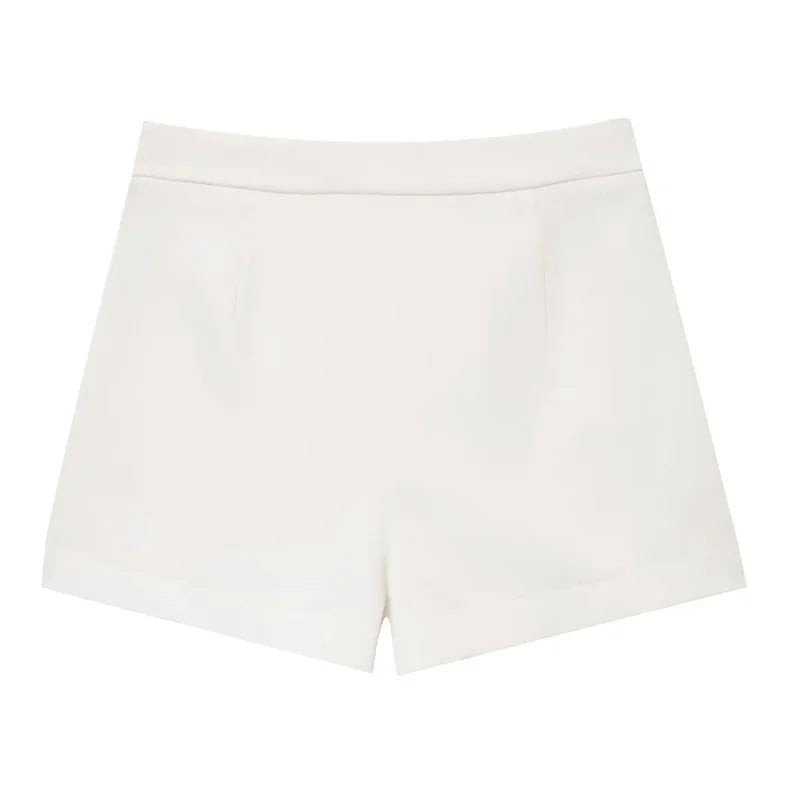 ASYMMETRICAL SHORT SKIRT PANTS