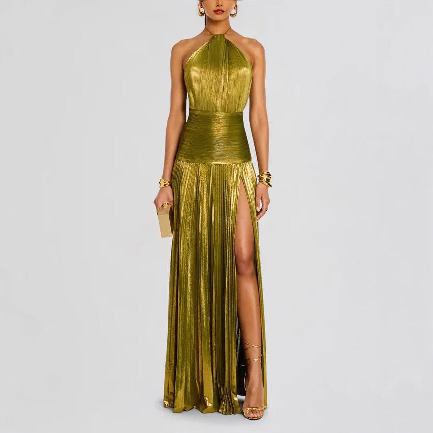 SEXY LONG CORSET DRESS