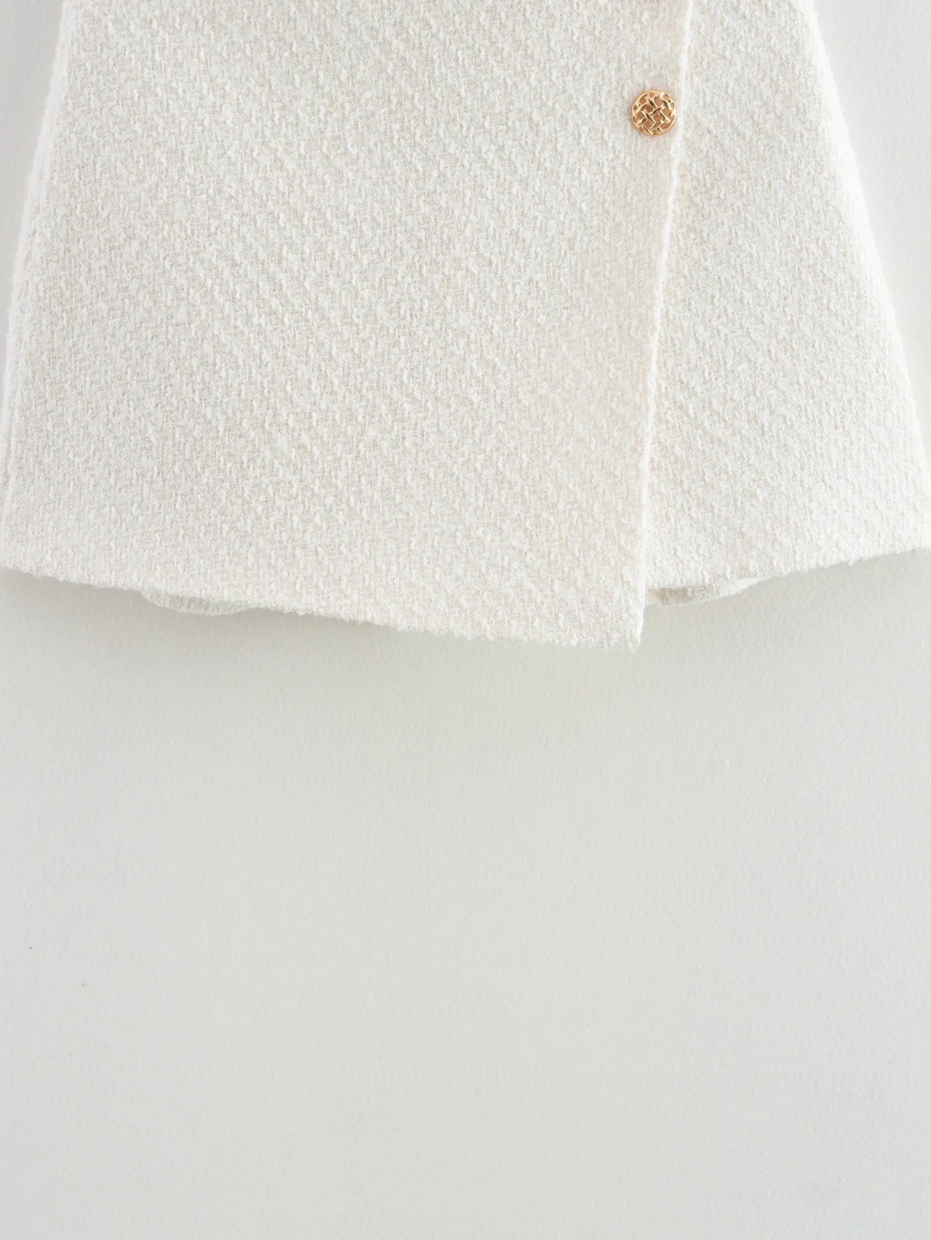 ZIPPED JACQUARD SKORT