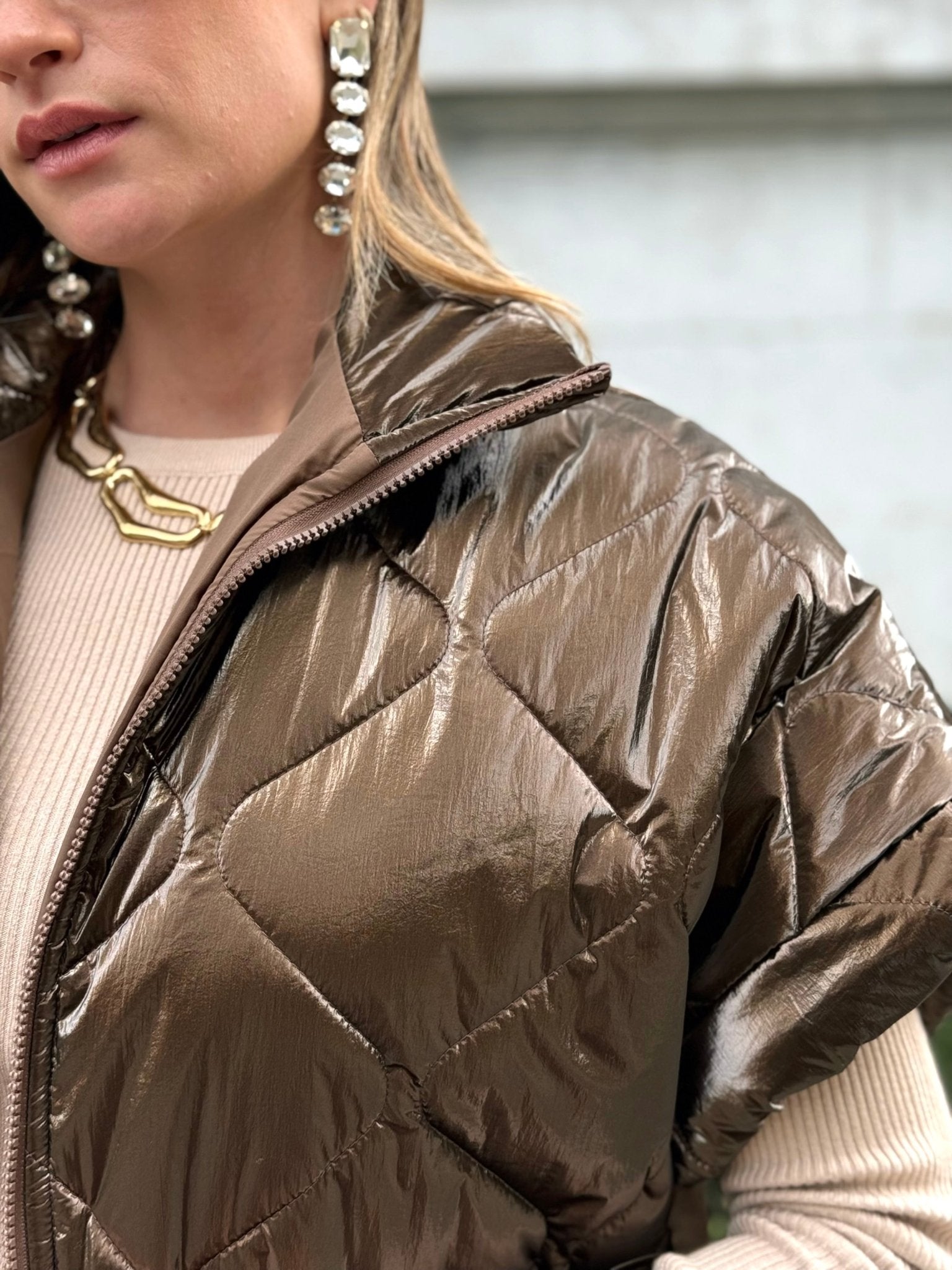 La veste Hailey marron