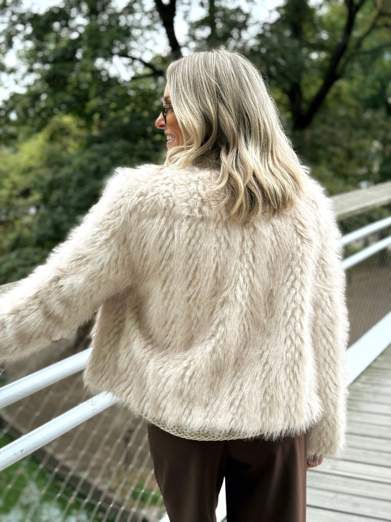 La veste Irina beige