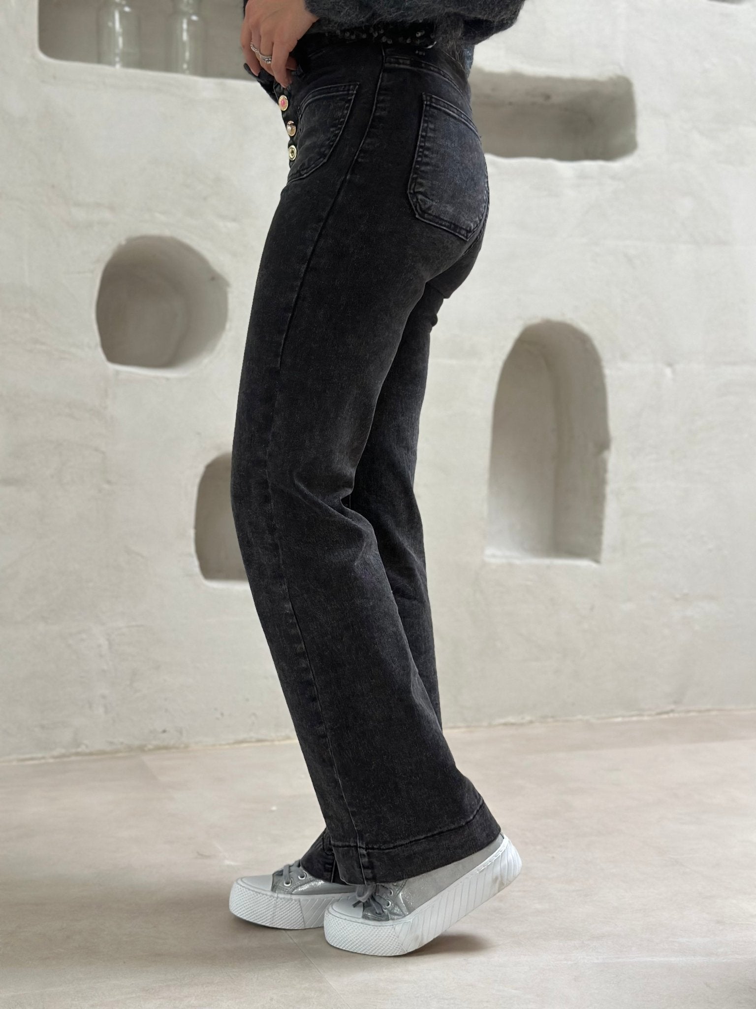 Le jeans Romane gris