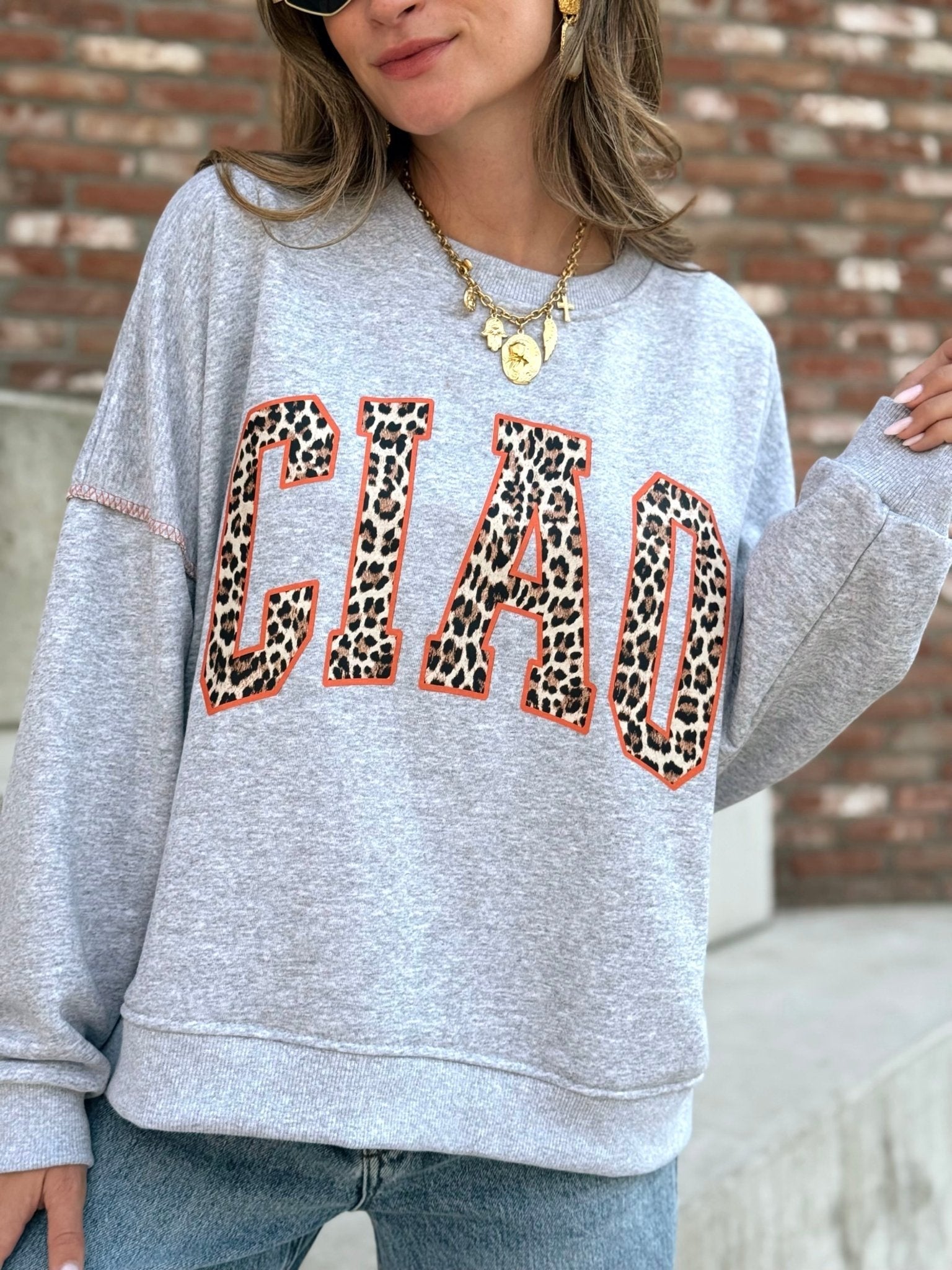 Le pull Fanny Gris