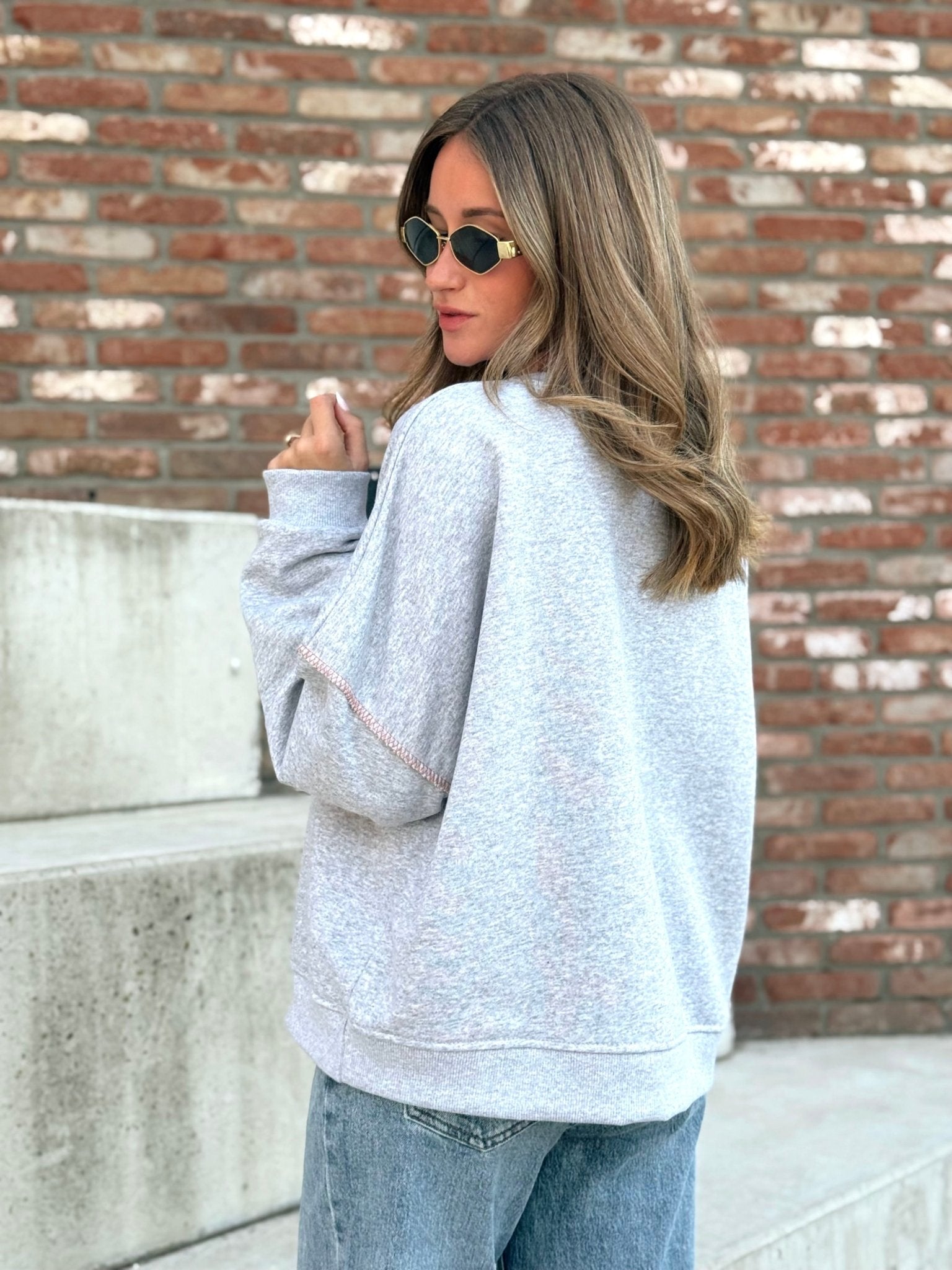 Le pull Fanny Gris