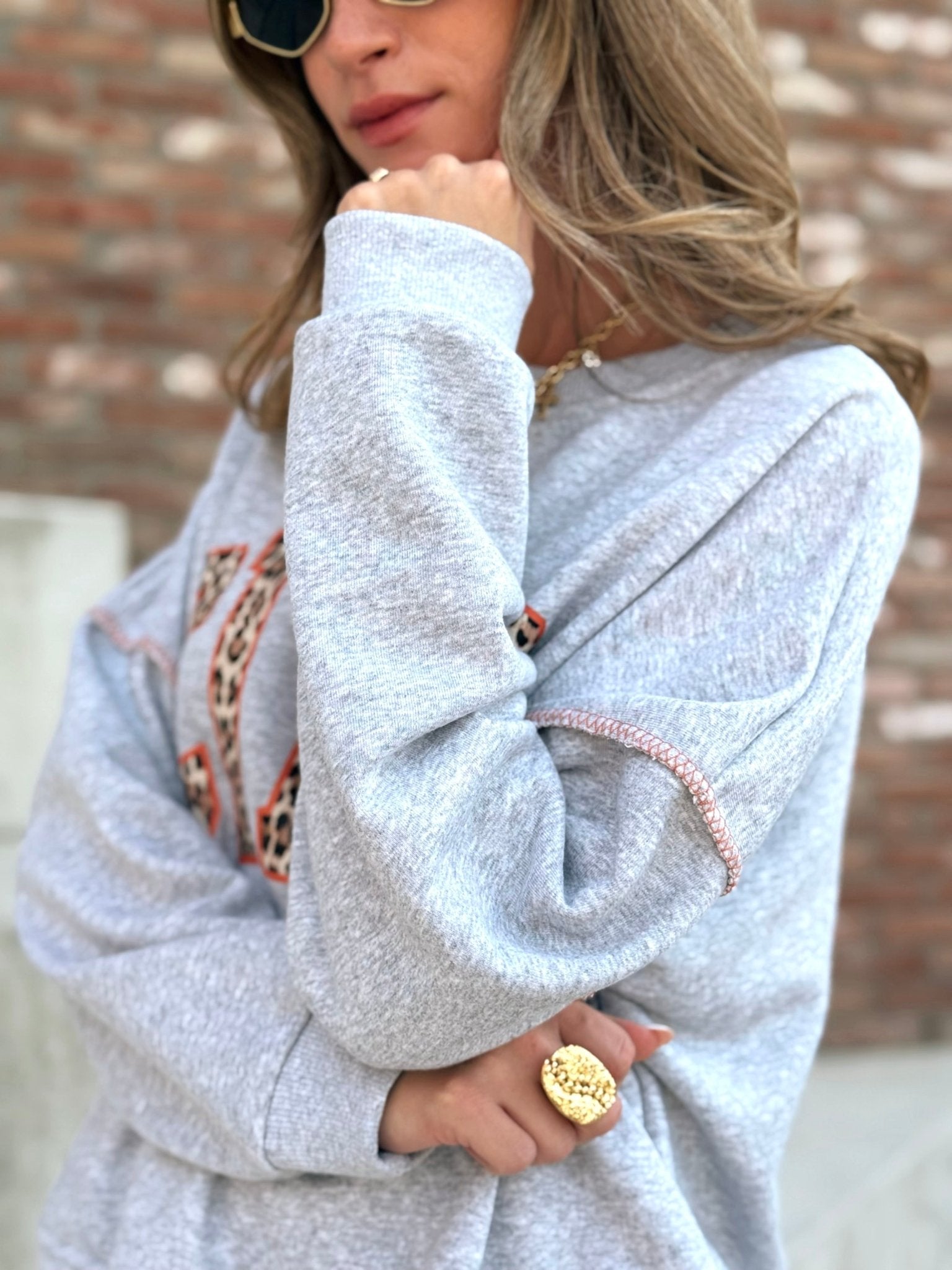 Le pull Fanny Gris