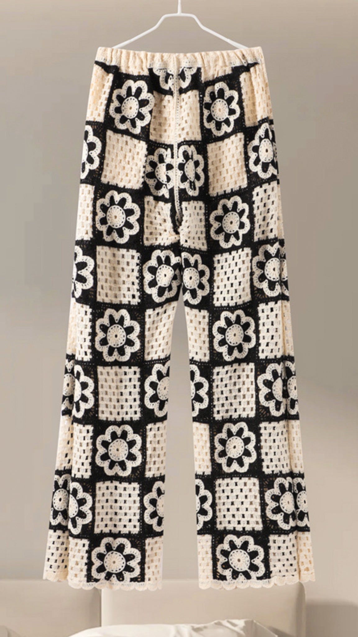 Ella 2-piece Mesh Knitted Set (One size)