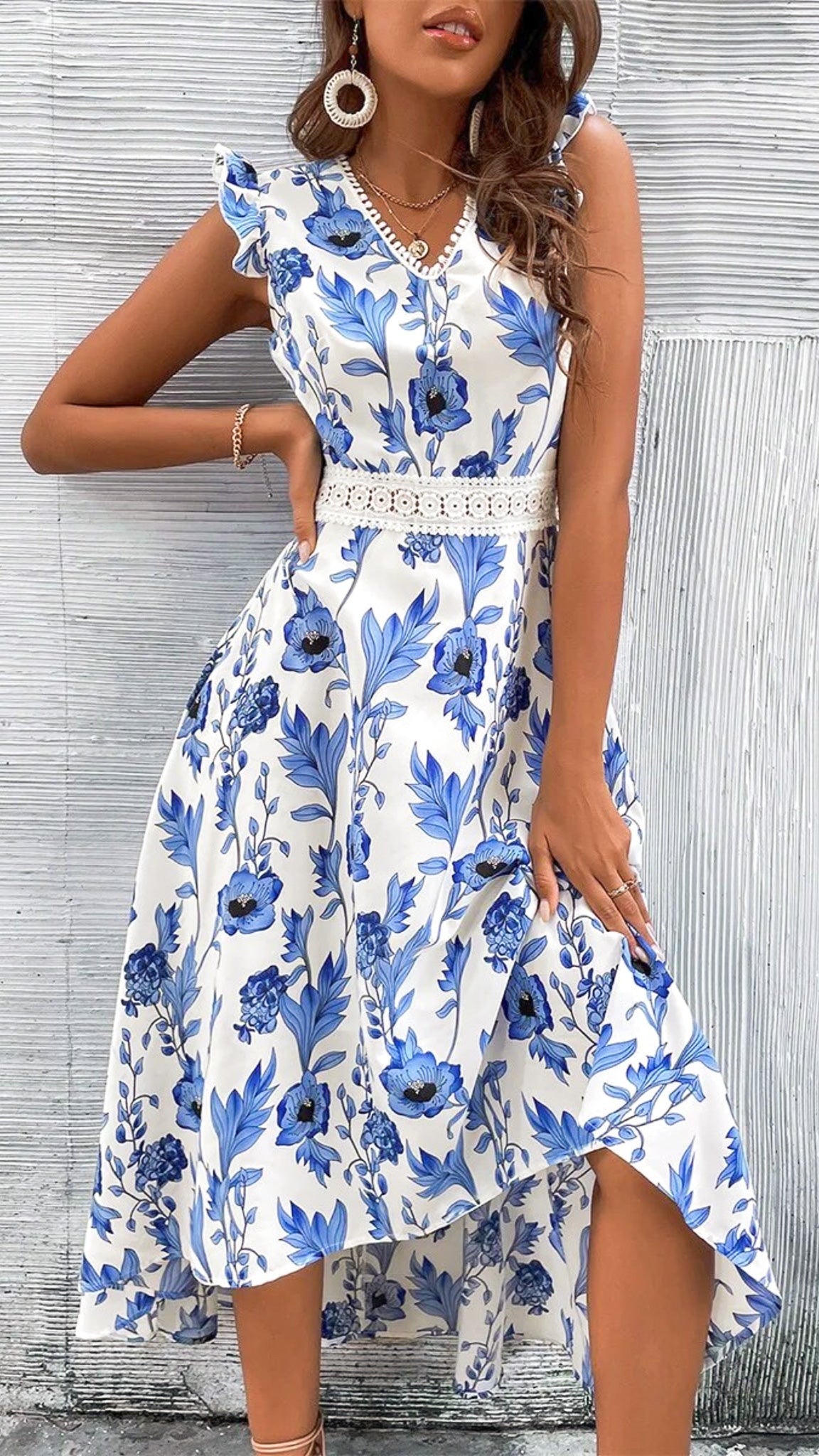 Hermione Floral Print Dress