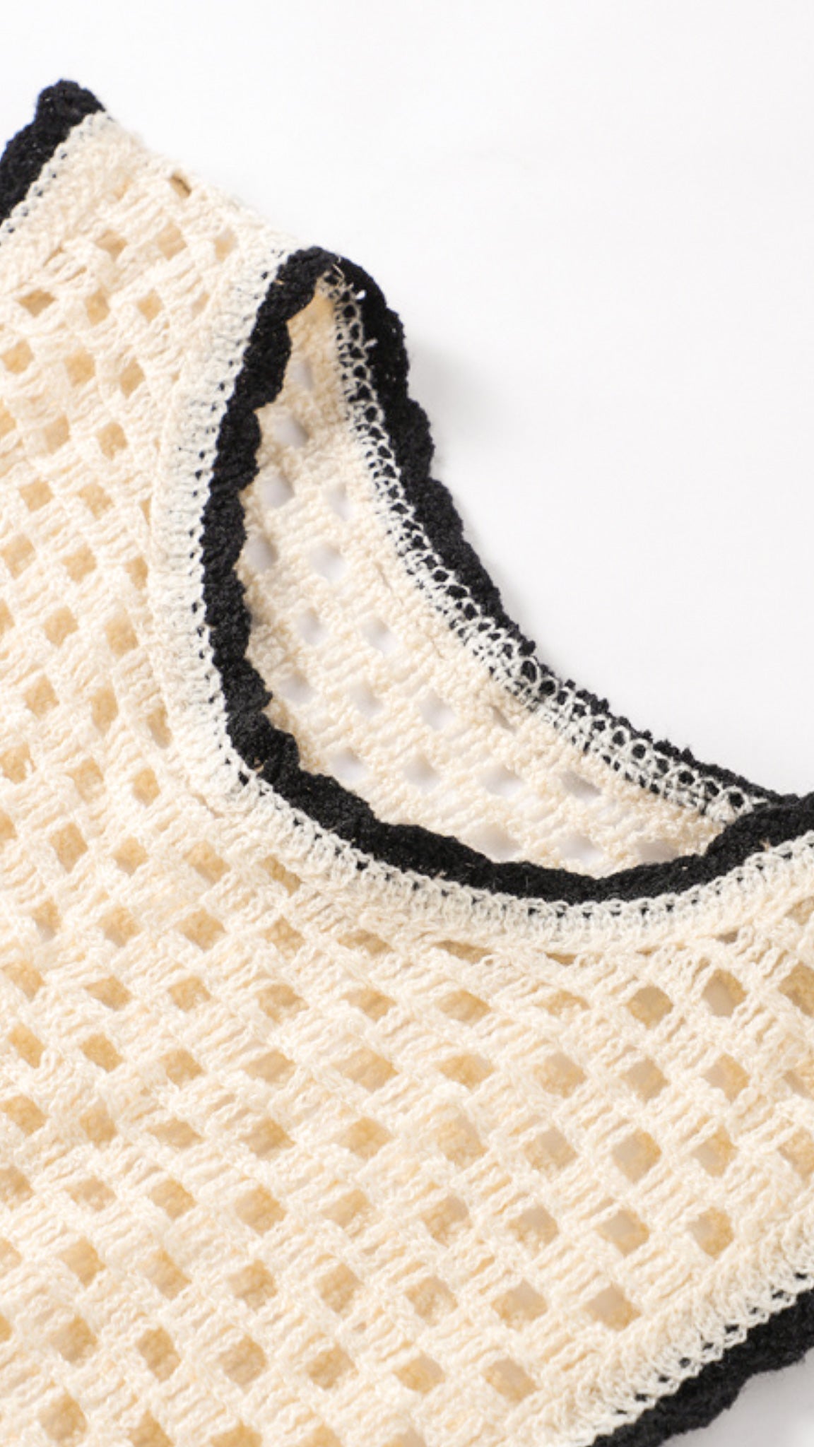 Ella 2-piece Mesh Knitted Set (One size)