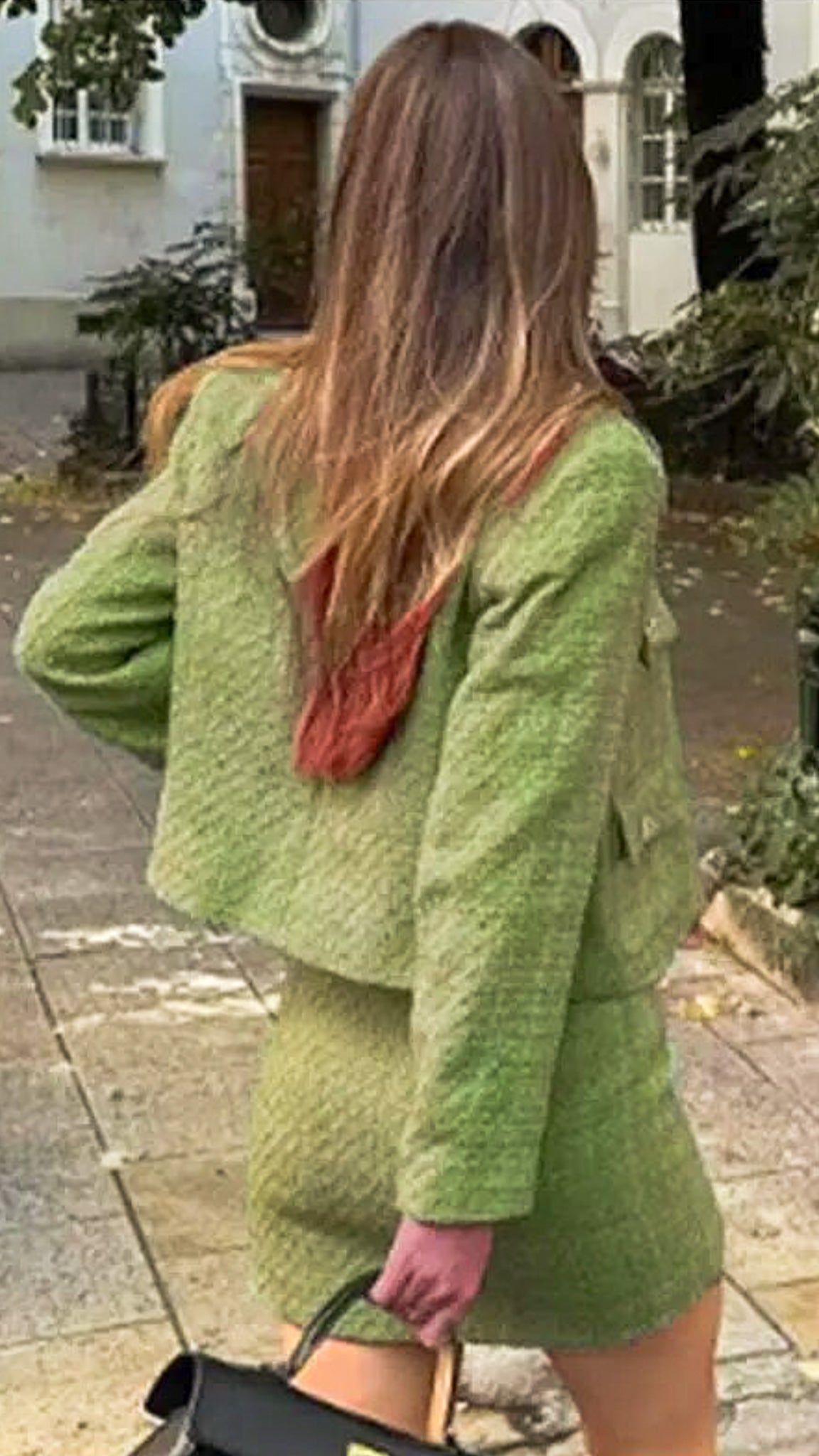 Elara Tweed Jacket And Skirt Set