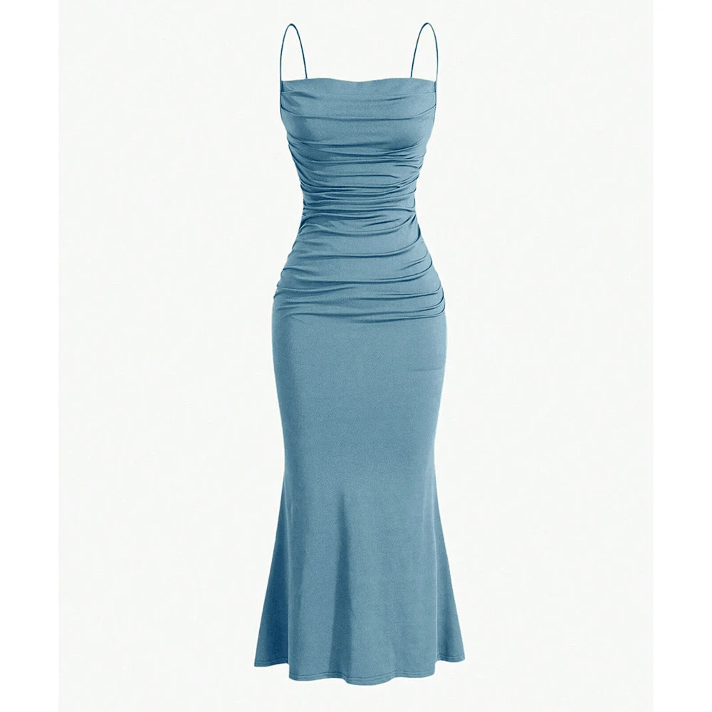 SEXY SLIM FIT EVENING MAXI DRESS