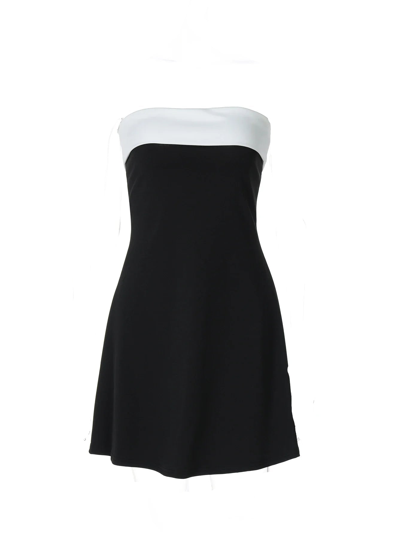 ELEGANT SEXY STRAPLESS MINI DRESS
