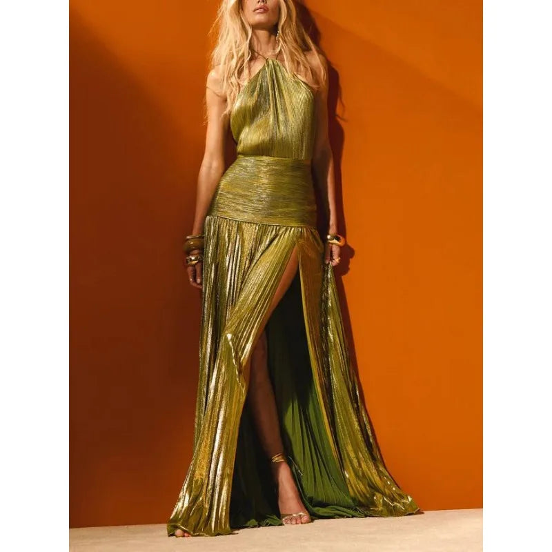 SEXY LONG CORSET DRESS