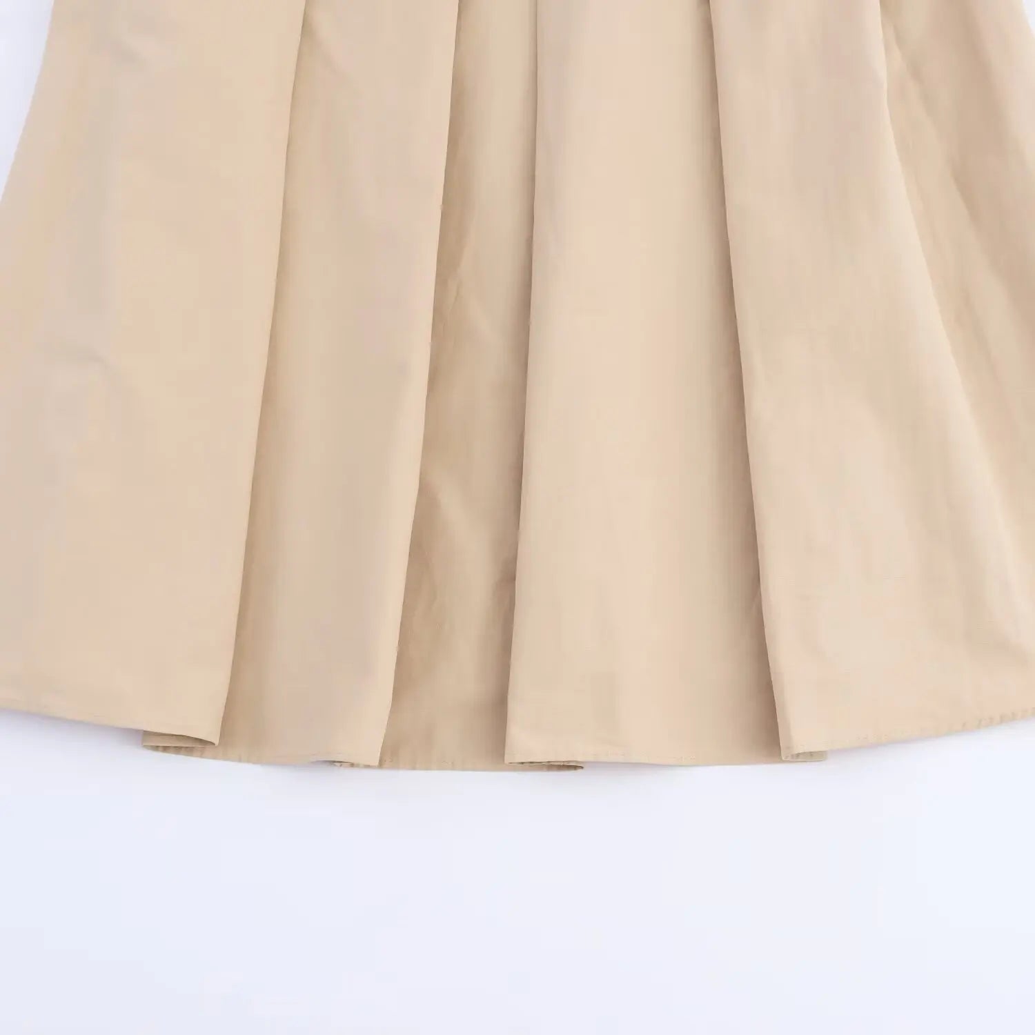 ELEGANT BELTED A-LINE SKIRT