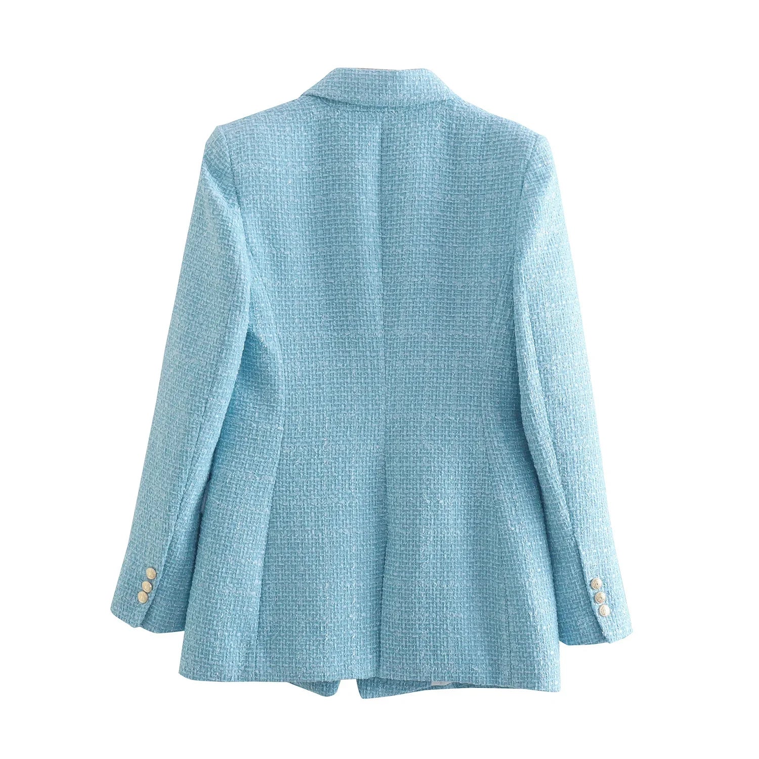 TEXTURED TWEED SUIT JACKET FOR WOMEN