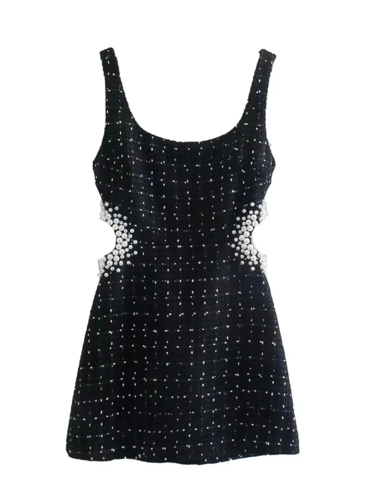 CUT-OUT MIDI DRESS