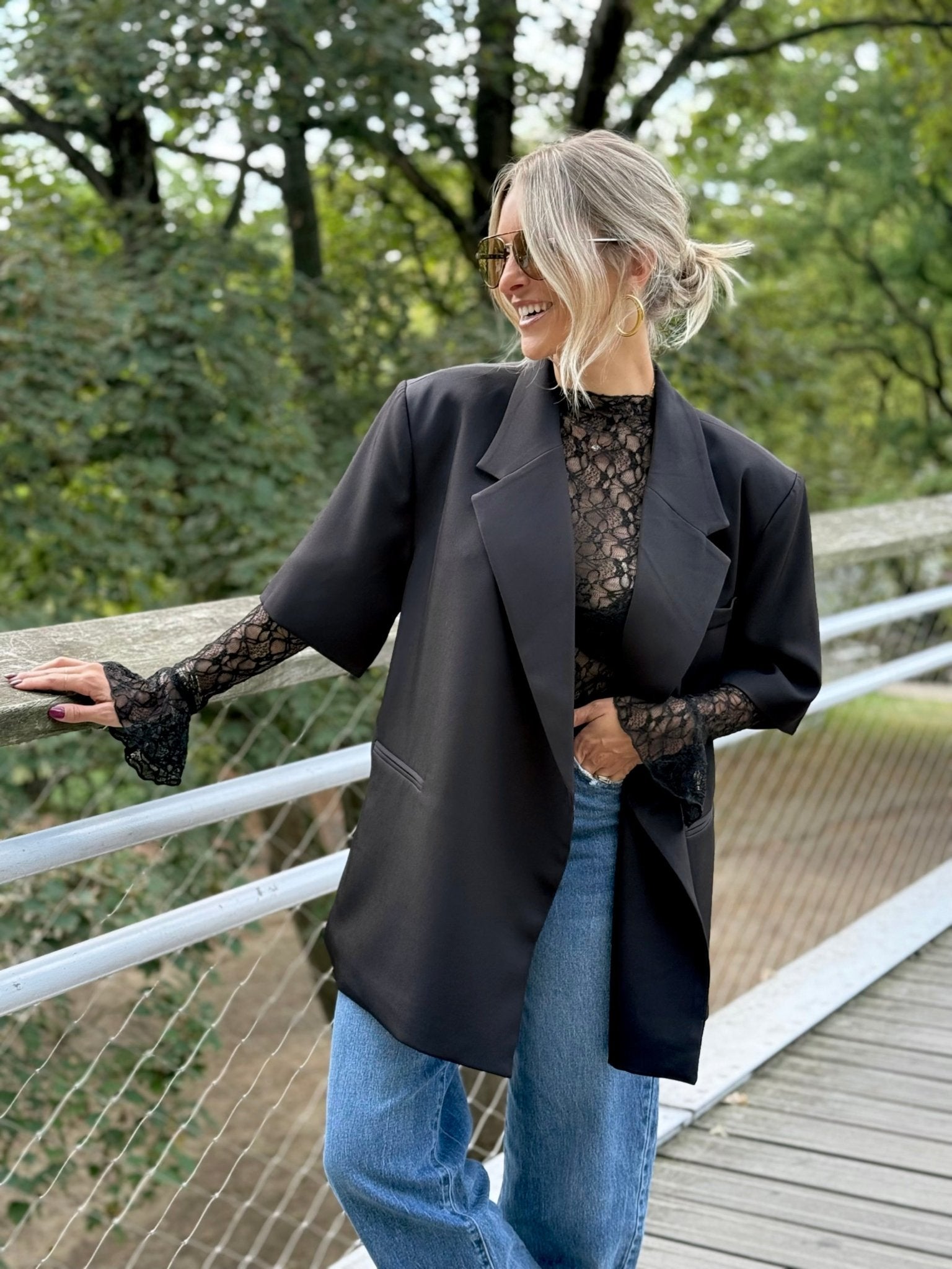 La blouse Chimene noir