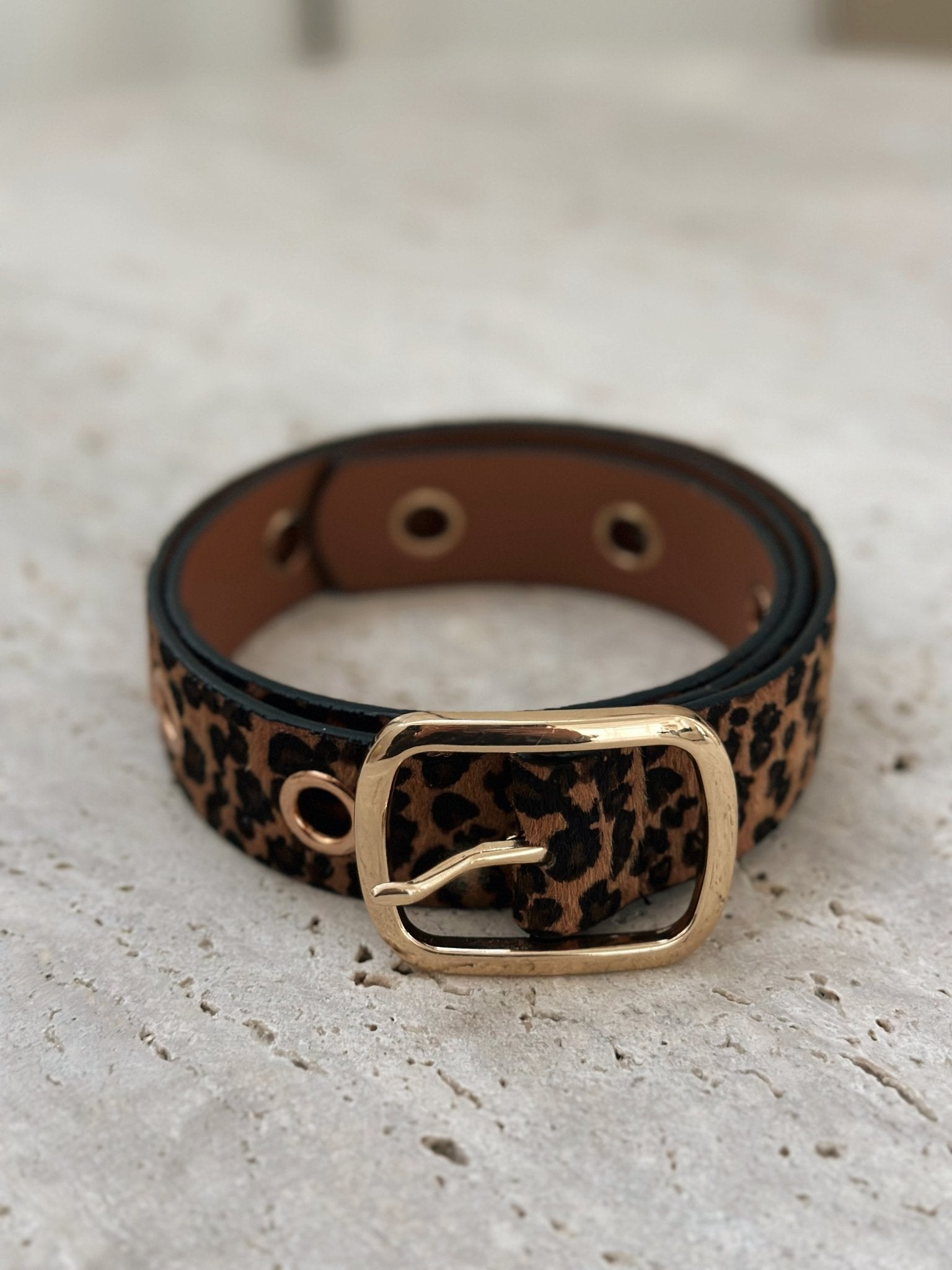 La ceinture Alia léopard