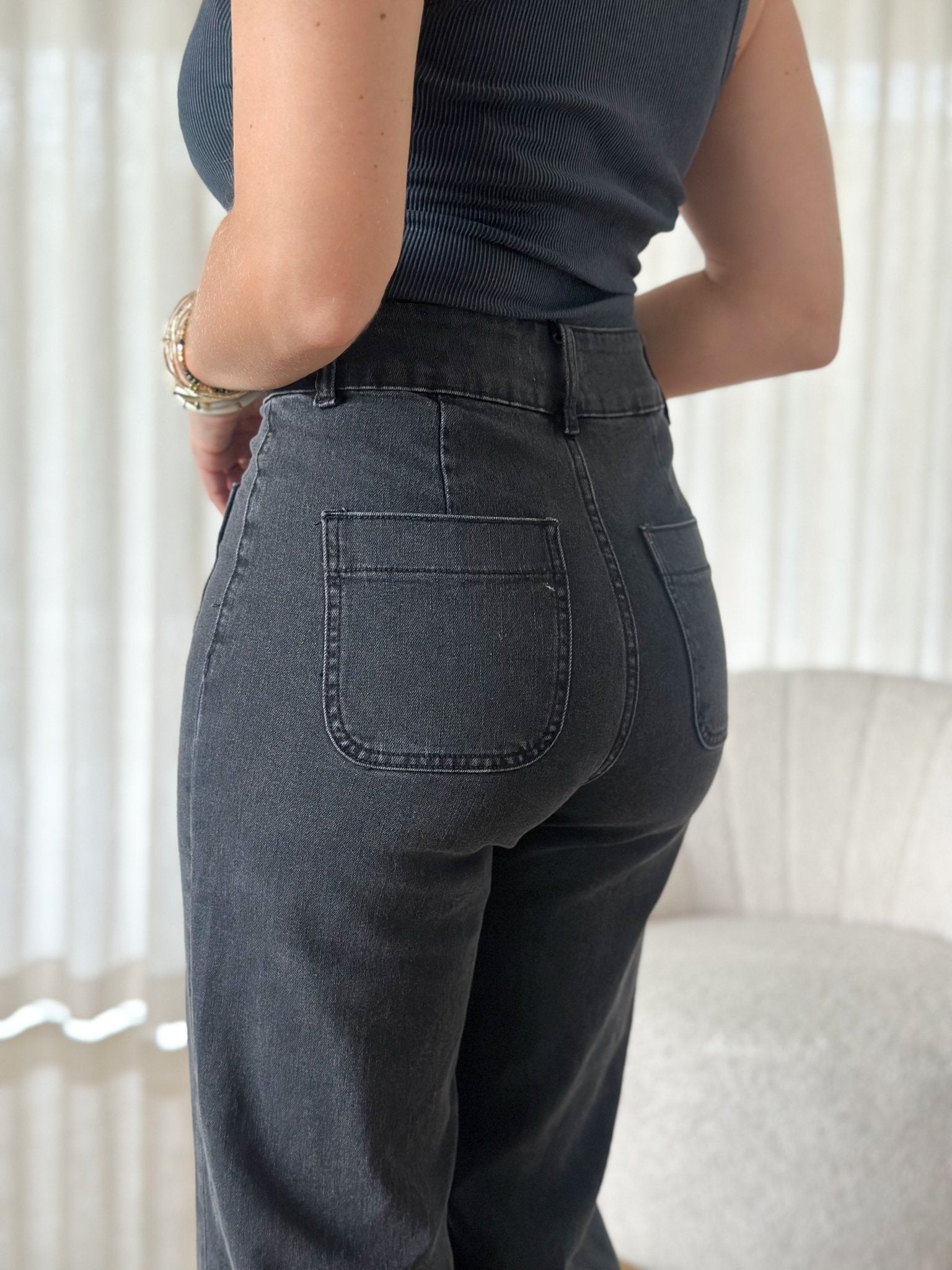 Le jeans gris Sophia