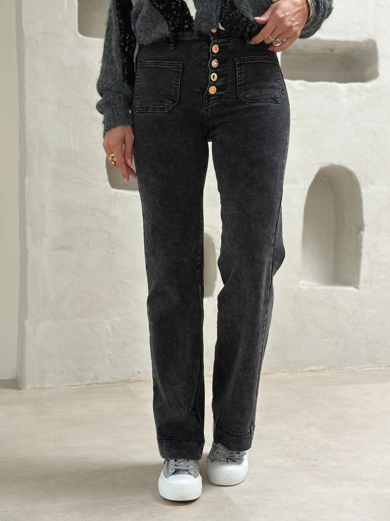 Le jeans Romane gris